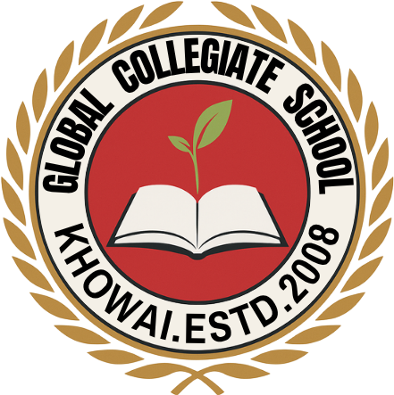 Global Collegiate School logo Khowai Tripura